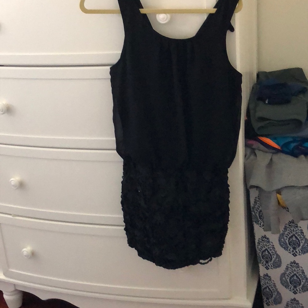 black dress